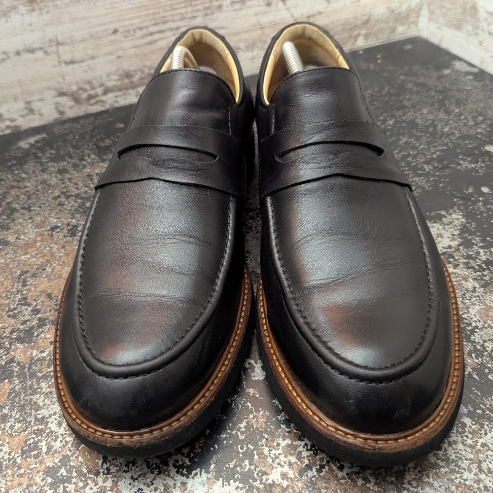 Mens Samuel Hubbard Ivy Legend Penny Loafers Shoes Sz 10 Used M2180 048